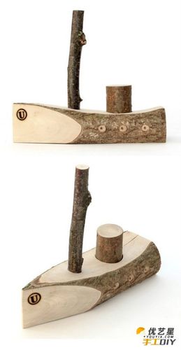 原木质感的木头小玩具手工制作的教程图解回归自然质朴